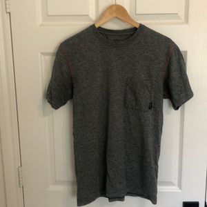 Gray Patagonia pocket t-shirt